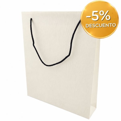 BOLSA PAPEL BLANCA 200x50x240 - 20 UNID